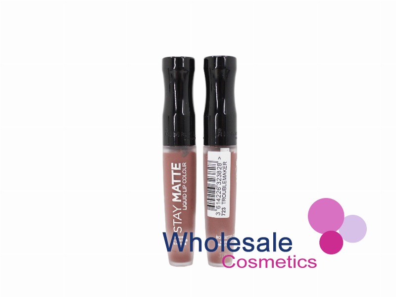 9 x Rimmel Stay Matte Liquid Lip Colour - 723 TROUBLE MAKER
